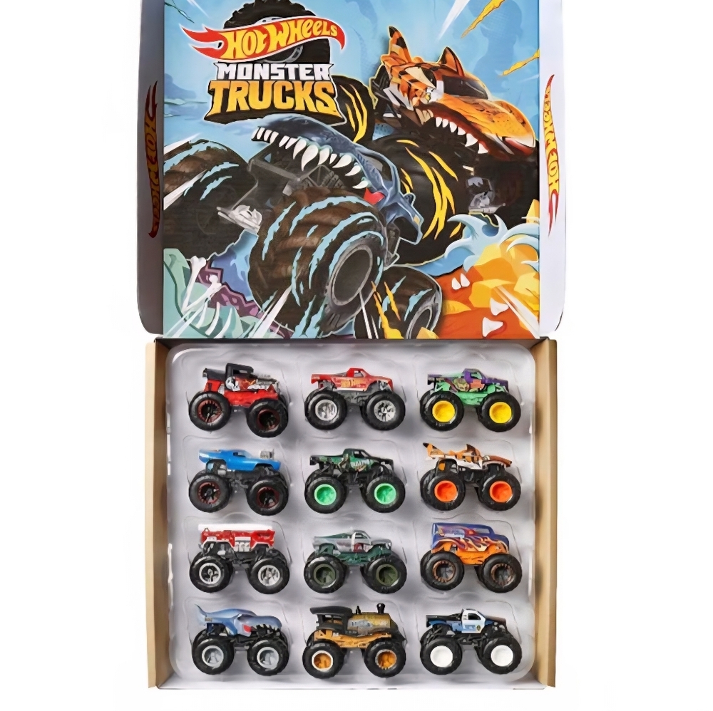 HotWheels Monster Trucks Set - Multicolor